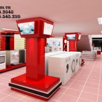 Thiết kế siêu thị điện máy - Chị Quyên - Sơn Tây